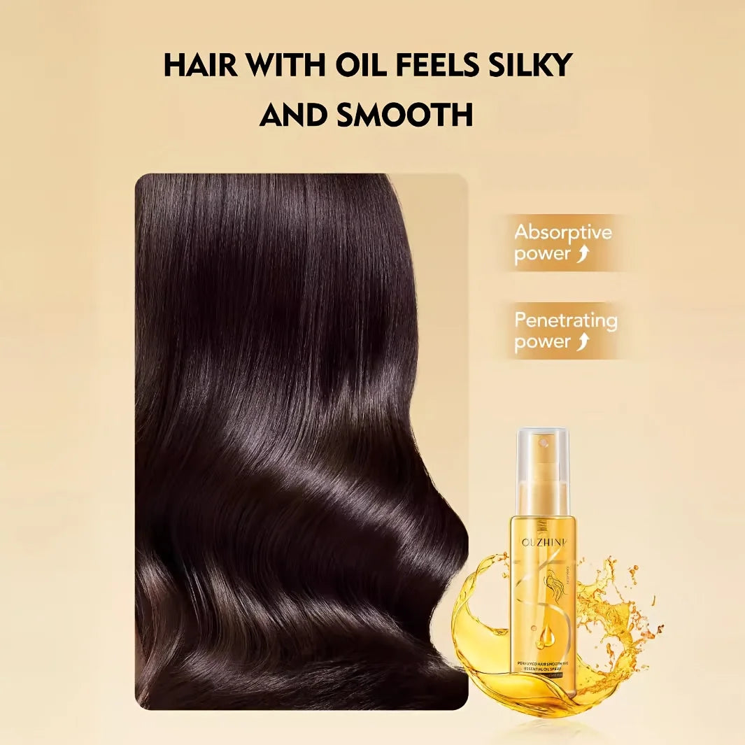Essential Oil Hair Care Spray - Moisturizing Conditioner for Smooth, Frizz-Free Hair with Long-Lasting Fragrance, 100ml