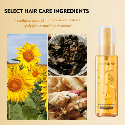 Essential Oil Hair Care Spray - Moisturizing Conditioner for Smooth, Frizz-Free Hair with Long-Lasting Fragrance, 100ml
